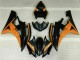 Noir Orange Carénage Moto Yamaha R6 2006-2007 Noir Orange Carénage Moto Yamaha R6 2006-2007