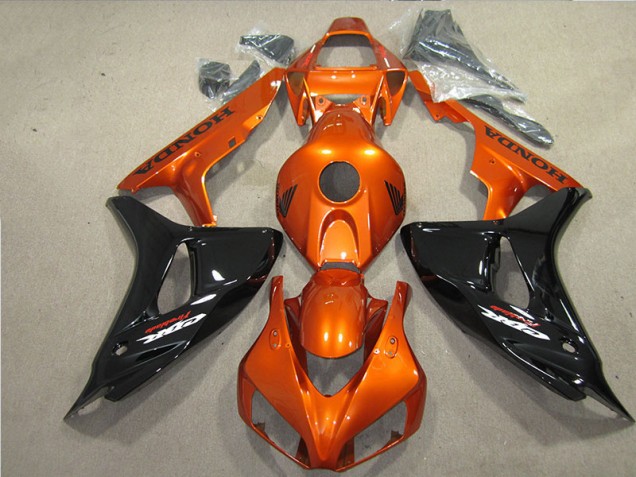 Noir Orange Fireblade Carénage Moto Honda CBR 1000 RR 2006-2007 Noir Orange Fireblade Carénage Moto Honda CBR 1000 RR 2006-2007