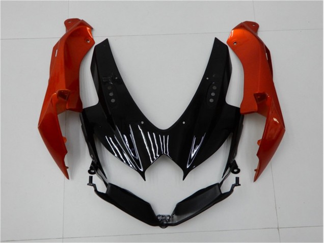 Noir Orange Gris Carénage Moto Suzuki GSXR 600 / 750 K8 2008-2010 Noir Orange Gris Carénage Moto Suzuki GSXR 600 / 750 K8 2008-2010
