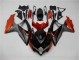 Noir Orange Gris Carénage Moto Suzuki GSXR 600 / 750 K8 2008-2010 Noir Orange Gris Carénage Moto Suzuki GSXR 600 / 750 K8 2008-2010