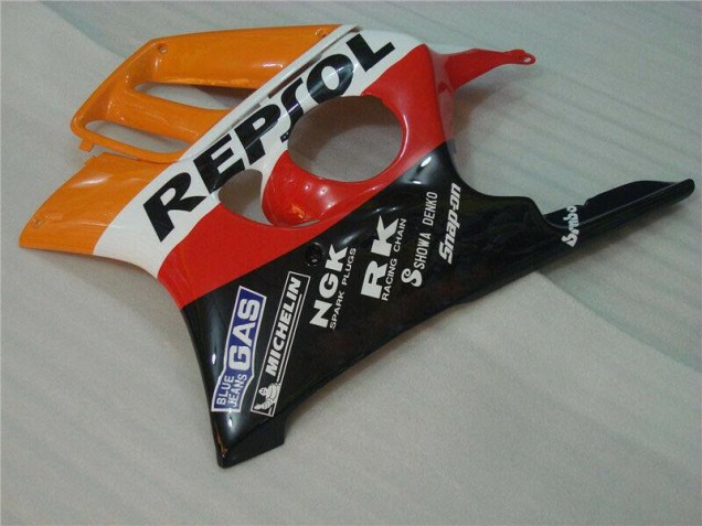 Noir Orange Repsol Carénage Moto Honda CBR 600 F3 1995-1998 Noir Orange Repsol Carénage Moto Honda CBR 600 F3 1995-1998