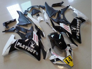 Noir Playboy 14 Carénage Moto Honda CBR 500 RR 2013-2015