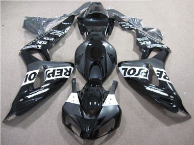 Noir Repsol Carénage Moto Honda CBR 1000 RR 2006-2007