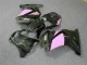Noir Rose Ninja Carénage Moto Kawasaki EX250 2008-2012 Noir Rose Ninja Carénage Moto Kawasaki EX250 2008-2012