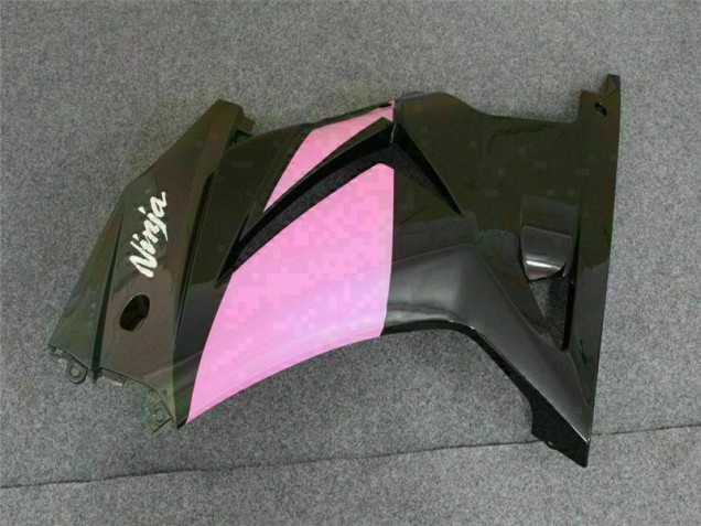 Noir Rose Ninja Carénage Moto Kawasaki EX250 2008-2012 Noir Rose Ninja Carénage Moto Kawasaki EX250 2008-2012