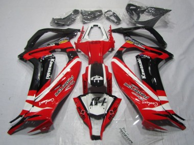 Noir Rouge 84 Carénage Moto Kawasaki ZX10R 2011-2015