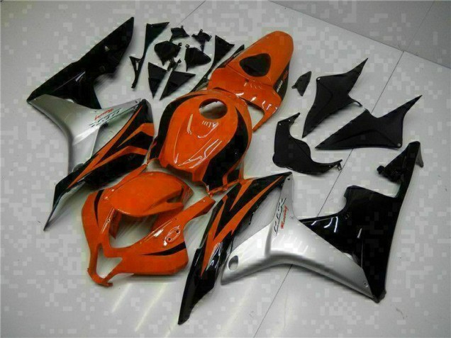 Noir Rouge Argent Carénage Moto Honda CBR 600 RR 2007-2008 Noir Rouge Argent Carénage Moto Honda CBR 600 RR 2007-2008