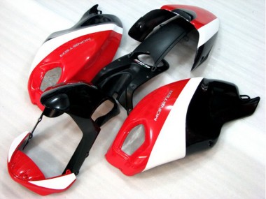 Noir Rouge Blanc Monster Carénage Moto Ducati Monster 696 2008-2012
