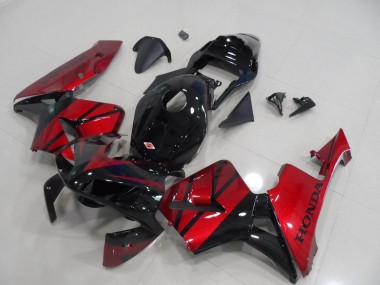 Noir Rouge Bonbon Carénage Moto Honda CBR 600 RR 2003-2004