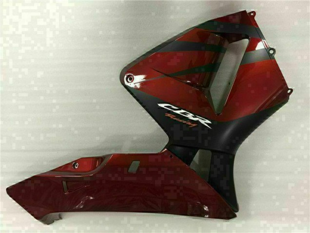 Noir Rouge Carénage Moto Honda CBR 600 RR 2003-2004 Noir Rouge Carénage Moto Honda CBR 600 RR 2003-2004