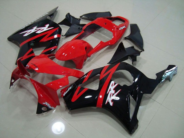 Noir Rouge Carénage Moto Honda CBR 900 RR 954 2002-2003 Noir Rouge Carénage Moto Honda CBR 900 RR 954 2002-2003