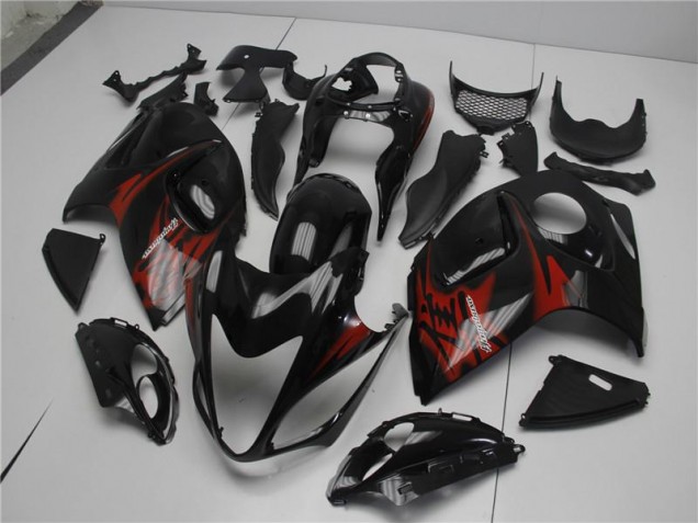 Noir Rouge Carénage Moto Suzuki GSXR 1300 Hayabusa 2008-2019 Noir Rouge Carénage Moto Suzuki GSXR 1300 Hayabusa 2008-2019