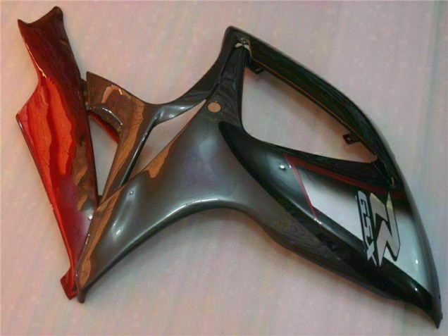 Noir Rouge Carénage Moto Suzuki GSXR 600 / 750 K6 2006-2007 Noir Rouge Carénage Moto Suzuki GSXR 600 / 750 K6 2006-2007