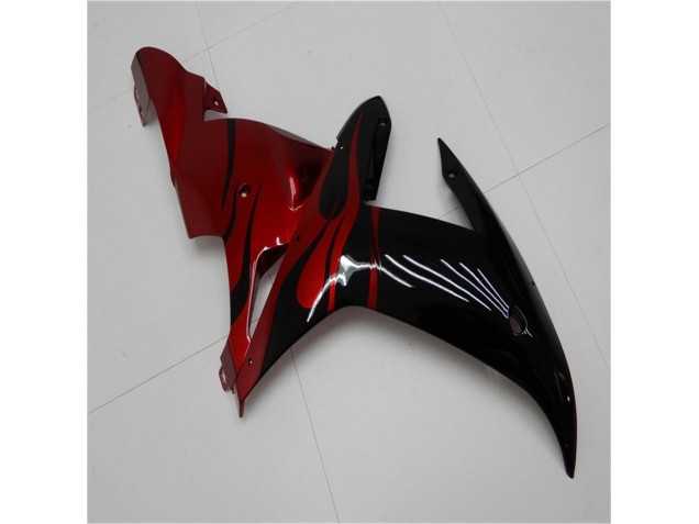 Noir Rouge Carénage Moto Yamaha R1 2002-2003 Noir Rouge Carénage Moto Yamaha R1 2002-2003