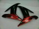 Noir Rouge Carénages Moto Yamaha R1 2002-2003 Noir Rouge Carénages Moto Yamaha R1 2002-2003
