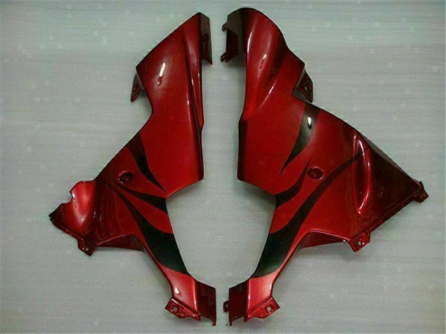 Noir Rouge Carénages Moto Yamaha R1 2002-2003 Noir Rouge Carénages Moto Yamaha R1 2002-2003