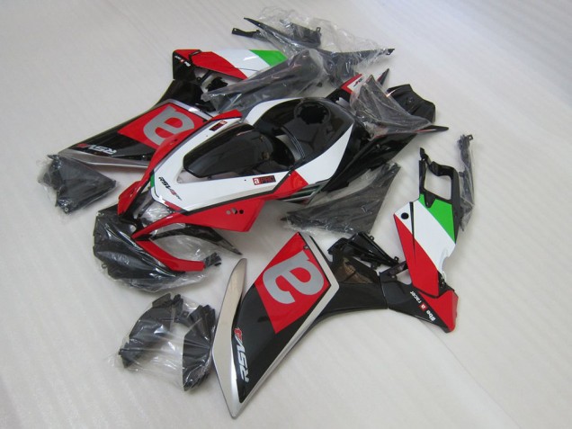 Noir Rouge Carrosserie Moto Aprilia RSV4 2009-2015 Noir Rouge Carrosserie Moto Aprilia RSV4 2009-2015