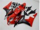 Noir Rouge Carrosserie Moto Honda CBR 600 RR 2007-2008 Noir Rouge Carrosserie Moto Honda CBR 600 RR 2007-2008
