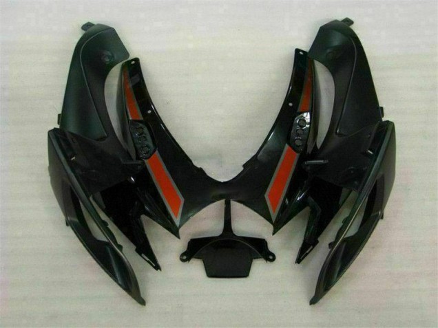 Noir Rouge Carrosserie Moto Suzuki GSXR 600 / 750 K6 2006-2007 Noir Rouge Carrosserie Moto Suzuki GSXR 600 / 750 K6 2006-2007
