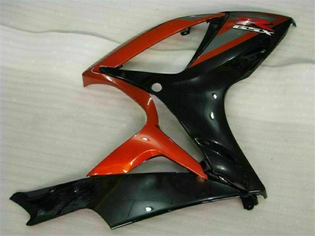 Noir Rouge Carrosserie Moto Suzuki GSXR 600 / 750 K6 2006-2007 Noir Rouge Carrosserie Moto Suzuki GSXR 600 / 750 K6 2006-2007
