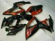 Noir Rouge Carrosserie Moto Suzuki GSXR 600 / 750 K6 2006-2007 Noir Rouge Carrosserie Moto Suzuki GSXR 600 / 750 K6 2006-2007
