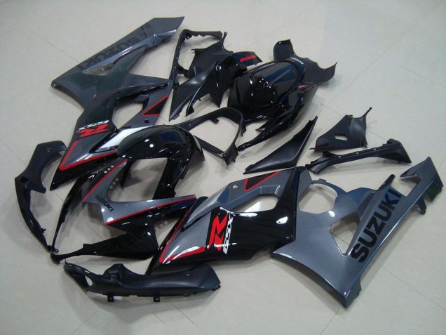 Noir Rouge Décalque Carénage Moto Suzuki GSXR 1000 K5 2005-2006 Noir Rouge Décalque Carénage Moto Suzuki GSXR 1000 K5 2005-2006