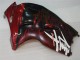 Noir Rouge Flamme Carénage Moto Suzuki GSXR 1300 Hayabusa 1996-2007 Noir Rouge Flamme Carénage Moto Suzuki GSXR 1300 Hayabusa 1996-2007