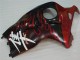 Noir Rouge Flamme Carénage Moto Suzuki GSXR 1300 Hayabusa 1996-2007 Noir Rouge Flamme Carénage Moto Suzuki GSXR 1300 Hayabusa 1996-2007