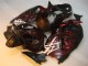 Noir Rouge Flamme Carénage Moto Suzuki GSXR 1300 Hayabusa 1996-2007 Noir Rouge Flamme Carénage Moto Suzuki GSXR 1300 Hayabusa 1996-2007