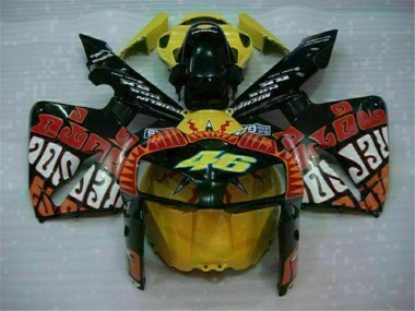 Noir Rouge Jaune 46 Carénage Moto Honda CBR 600 RR 2005-2006