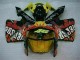 Noir Rouge Jaune 46 Carénage Moto Honda CBR 600 RR 2005-2006 Noir Rouge Jaune 46 Carénage Moto Honda CBR 600 RR 2005-2006