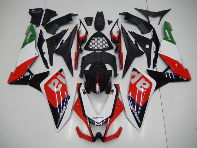 Noir Rouge Kit Carénages Motos Complet Aprilia RSV4 2009-2015 Noir Rouge Kit Carénages Motos Complet Aprilia RSV4 2009-2015