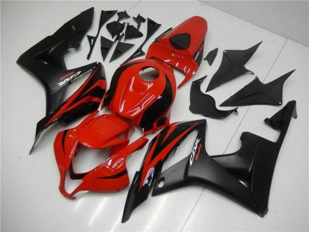 Noir Rouge Kit Carénages Motos Honda CBR 600 RR 2007-2008 Noir Rouge Kit Carénages Motos Honda CBR 600 RR 2007-2008