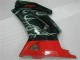 Noir Rouge Ninja Carénage Moto Kawasaki EX250 2008-2012 Noir Rouge Ninja Carénage Moto Kawasaki EX250 2008-2012