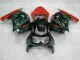 Noir Rouge Ninja Carénage Moto Kawasaki EX250 2008-2012 Noir Rouge Ninja Carénage Moto Kawasaki EX250 2008-2012