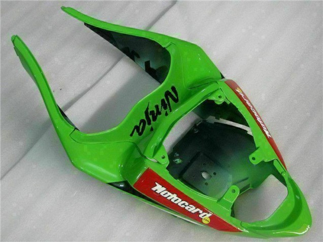 Noir Rouge Vert Motocard Carénage Moto Kawasaki ZX6R 2009-2012 Noir Rouge Vert Motocard Carénage Moto Kawasaki ZX6R 2009-2012