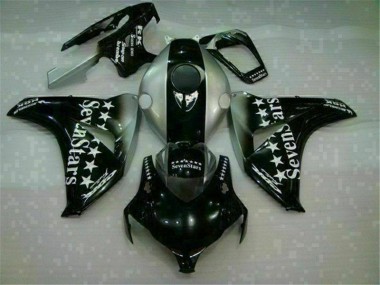 Noir SevenStars Carénage Moto Honda CBR 1000 RR 2008-2011