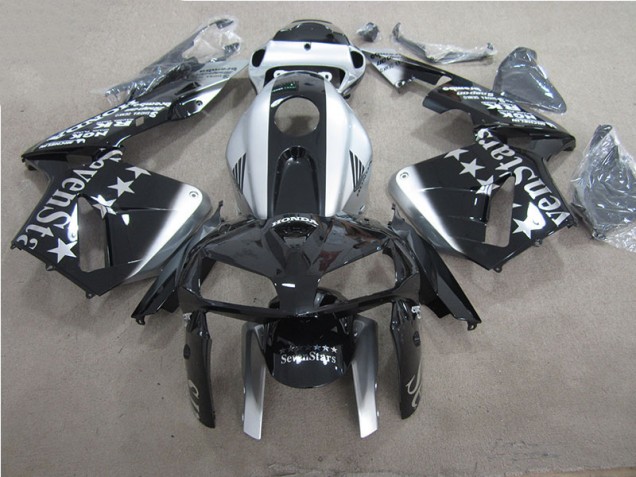 Noir SevenStars Carénage Moto Honda CBR 600 RR 2005-2006 Noir SevenStars Carénage Moto Honda CBR 600 RR 2005-2006