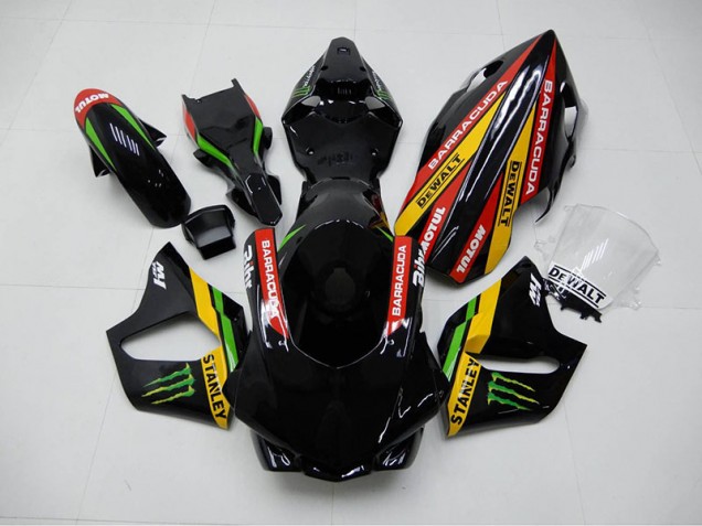 Noir Stanley Carénage Moto Yamaha R1 2015-2019