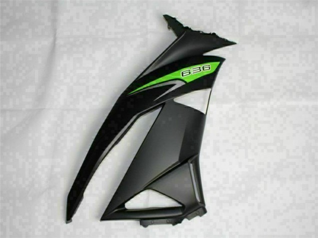 Noir Vert 636 Carénage Moto Kawasaki ZX6R 2009-2012 Noir Vert 636 Carénage Moto Kawasaki ZX6R 2009-2012