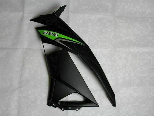 Noir Vert 636 Carénage Moto Kawasaki ZX6R 2009-2012 Noir Vert 636 Carénage Moto Kawasaki ZX6R 2009-2012