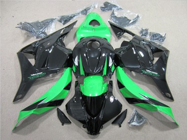 Noir Vert Carénage Moto Honda CBR 600 RR 2009-2012