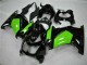 Noir Vert Carénage Moto Kawasaki EX250 2008-2012 Noir Vert Carénage Moto Kawasaki EX250 2008-2012