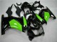 Noir Vert Carénage Moto Kawasaki EX250 2008-2012 Noir Vert Carénage Moto Kawasaki EX250 2008-2012