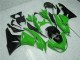 Noir Vert Carénage Moto Kawasaki ZX6R 2009-2012