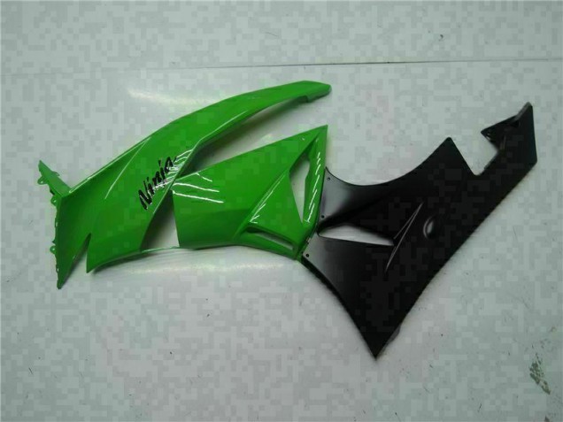 Noir Vert Carénage Moto Kawasaki ZX6R 2009-2012