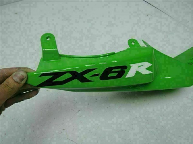 Noir Vert Carénage Moto Kawasaki ZX6R 2009-2012
