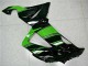 Noir Vert Carénage Moto Kawasaki ZX6R 2013-2018