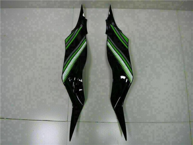Noir Vert Carénage Moto Kawasaki ZX6R 2013-2018