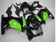 Noir Vert Carénages Moto Kawasaki EX250 2008-2012 Noir Vert Carénages Moto Kawasaki EX250 2008-2012